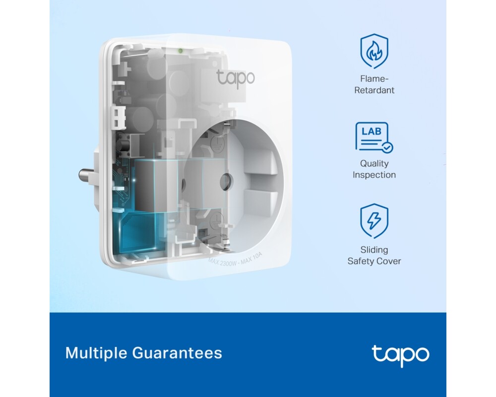 Умен контакт TP-Link Tapo P100M 8