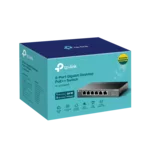 Switch (Комутатор) TP-Link TL-SG1006PP 6-портов гигабитов настолен с 3-порта PoE+ и 1-порта PoE++ 3