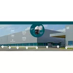 Цифрова IP камера TP-Link VIGI C540S 4MP панорамна 7