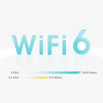 Рутер Безжична Wi-fi 6 Mesh система TP-Link Deco X55(3-pack) AX3000 4