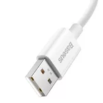 <span>Кабел</span> Кабел Baseus Superior Series USB-А към USB-C 65W 1м CAYS000902 - бял <span class='catalog-num-in-name'>CAYS000902</span> - 