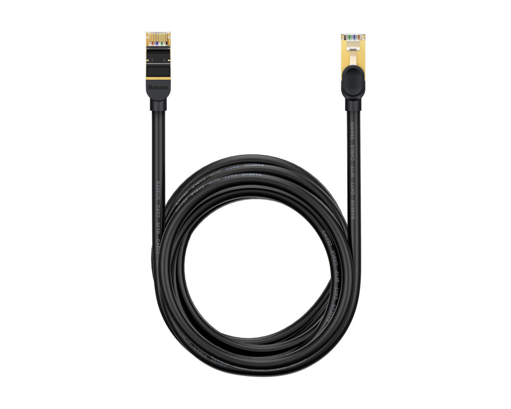 Мрежов кабел Baseus WKJS010501 Ethernet RJ45 10Gbps 5м - черен 5