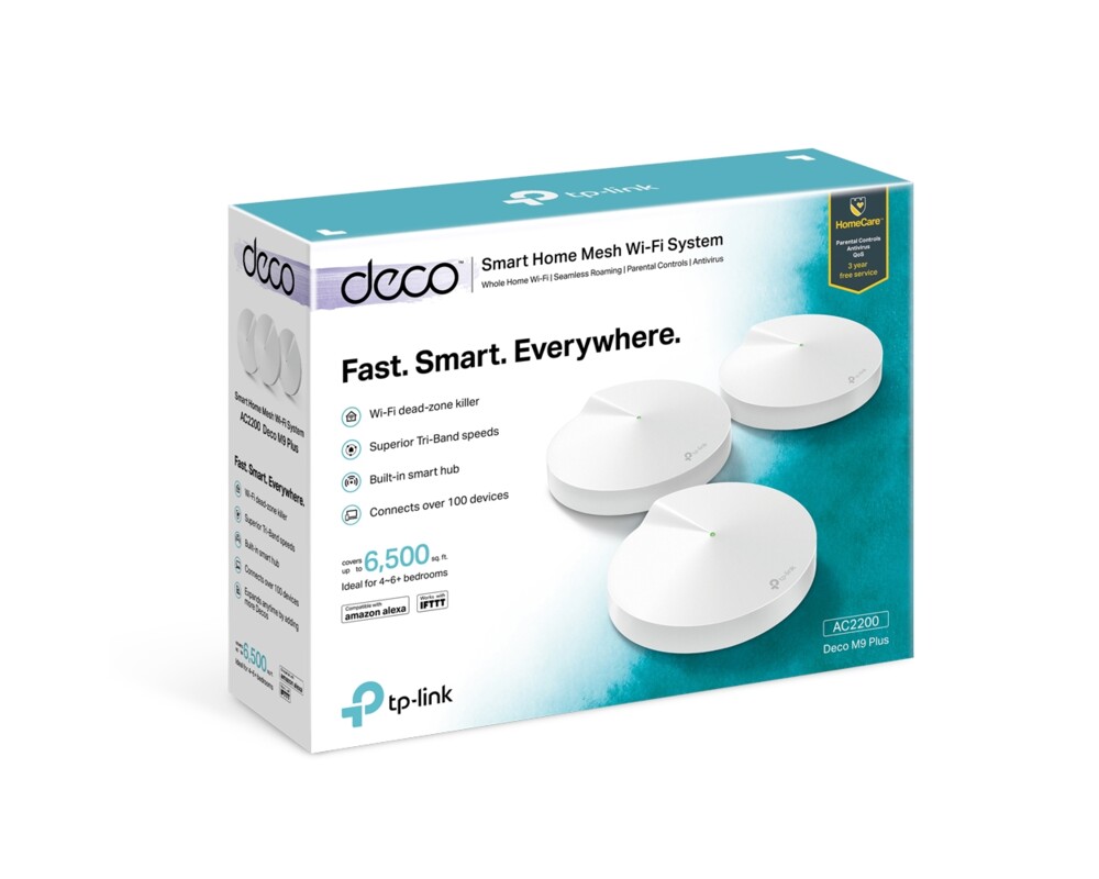 Рутер TP-Link Deco M9 Plus AC2200 (3-pack) 8
