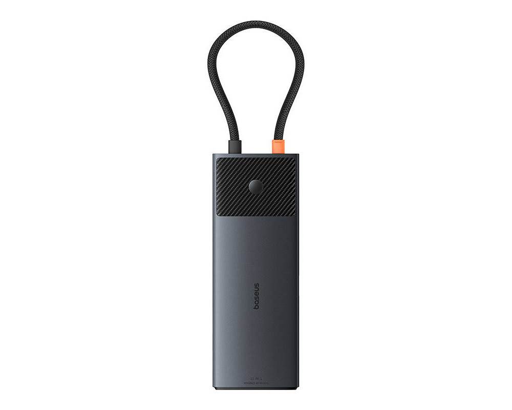 USB хъб Baseus Metal Gleam Series II 11-в-1 USB Type C към HDMI, DisplayPorts, USB-A x 2, USB-C PD, SD/TF B00061801123-00 2