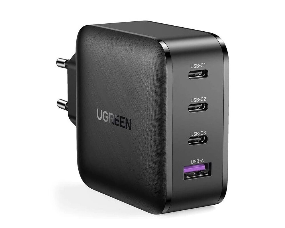 Зарядно Ugreen универсално за стена Charger Wall 65W GaN CD224 12