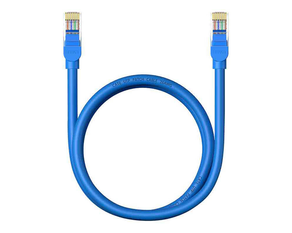 Мрежов кабел Baseus RJ45, Cat.6, 1 м B00133204311-01 - син 8