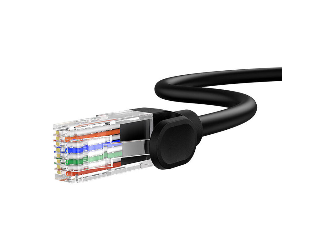 Мрежов кабел Baseus RJ45, Cat.5, 0,5 м B00133206111-00 - черен 5