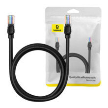  Baseus RJ45, Cat.5, 1,5 м B00133206111-02 - черен 705060 B00133206111-02 на топ цена - PIC.bg