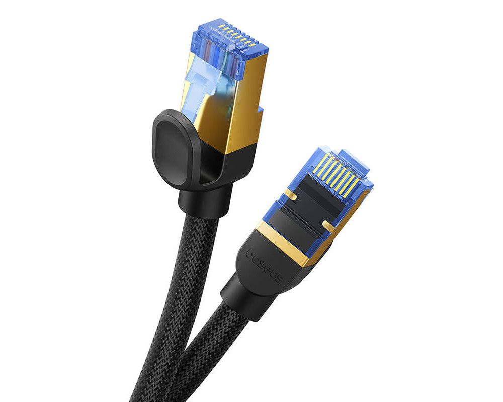 Мрежов кабел Baseus RJ45, Cat.7, 10Gbps, 0,5 м B0013320B111-00 - черен 7