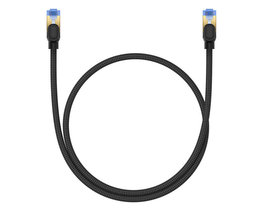 Мрежов кабел Baseus RJ45, Cat.7, 10Gbps, 0,5 м B0013320B111-00 - черен 3