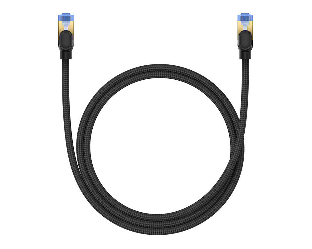 Мрежов кабел Baseus RJ45, Cat.7, 10Gbps, 1 м B0013320B111-01 - черен 3