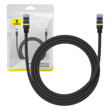  Baseus RJ45, Cat.7, 10Gbps, 1,5 м B0013320B111-02 - черен 705065 B0013320B111-02 на топ цена - PIC.bg