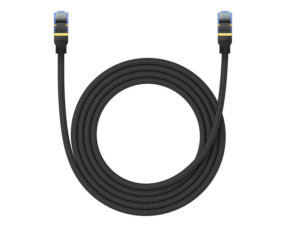 Мрежов кабел Baseus RJ45, Cat.7, 10Gbps, 2 м B0013320B111-03 - черен 2