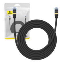  Baseus RJ45, Cat.7, 10Gbps, 3 м B0013320B111-04 - черен 705067 B0013320B111-04 на топ цена - PIC.bg
