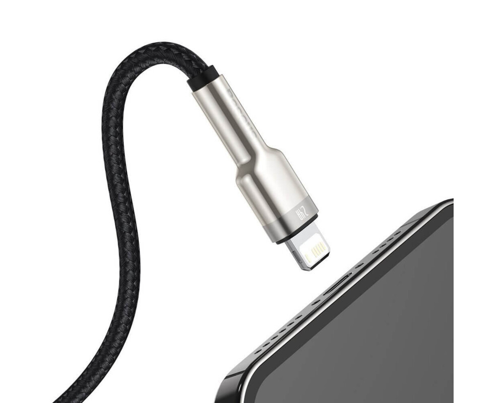Кабел Baseus Cafule Metal Series USB-A към Lightning, 1м CALJK-A01 3