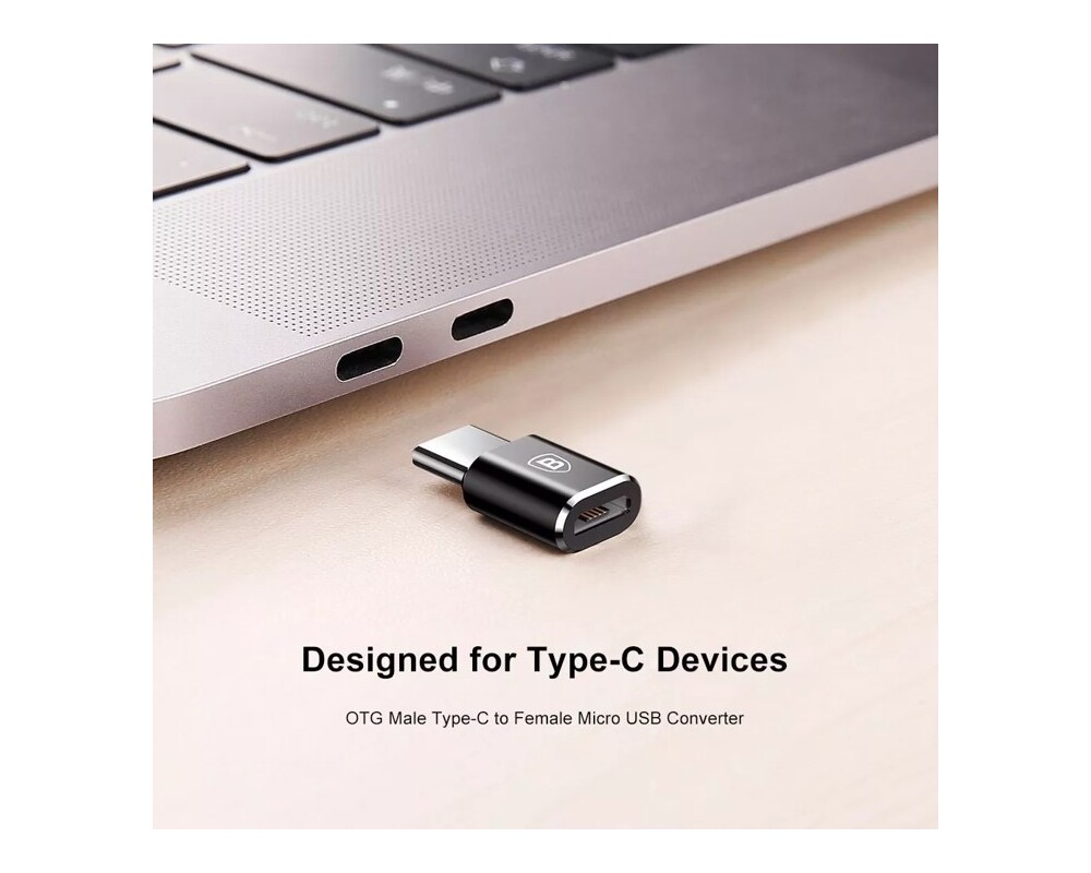 Адаптери BASEUS от Type-C към Micro USB CAMOTG-01 7