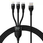 <span>Кабел</span> Baseus Flash Series Ⅱ USB към M L C 66W 1.2м CASS040001 - черен <span class='catalog-num-in-name'>CASS040001</span> - 