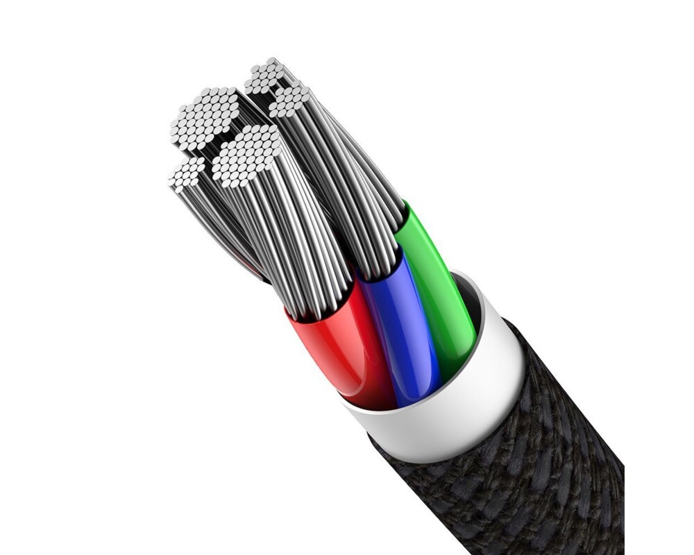 Кабел Baseus High Density USB Type-C към Lightning PD 20W, 2м CATLGD-A01 - черен 8