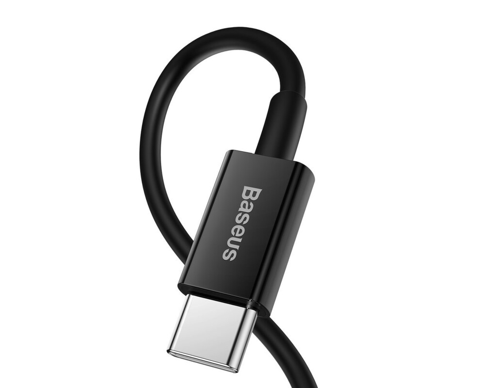 Кабел Кабел Baseus Superior USB Type C към Lightning 20W 1м CATLYS-A01 - черен 3