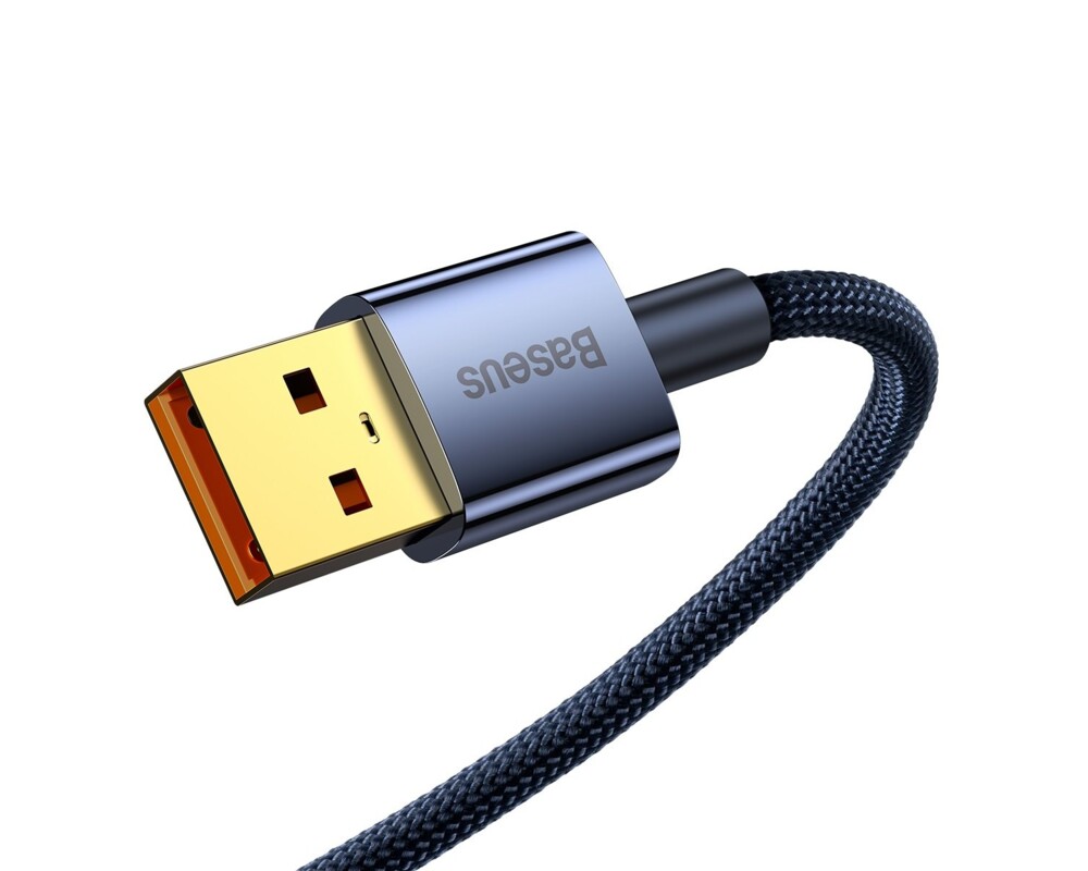 Кабел Baseus CATS000203 USB към USB Type C 100W 1м - син 2
