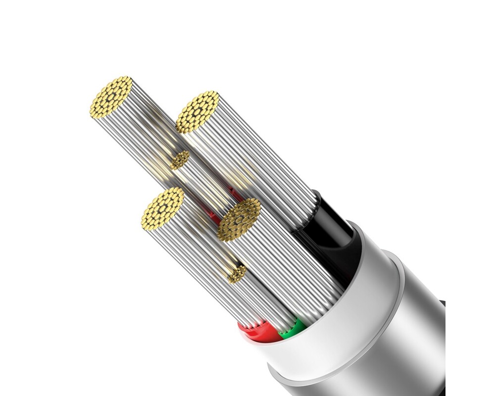 Кабел Baseus CATS000203 USB към USB Type C 100W 1м - син 7