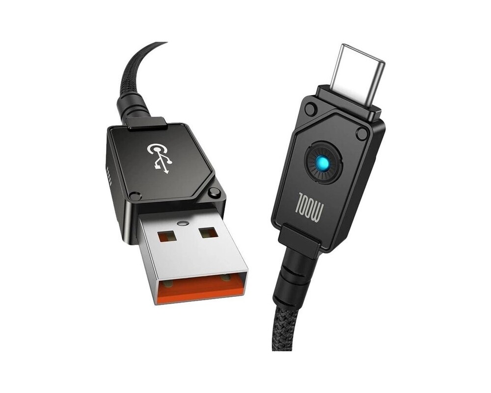 Кабел Кабел Baseus Unbreakable Series USB към Type-C 100W 1м P10355801111-00 - черен 3
