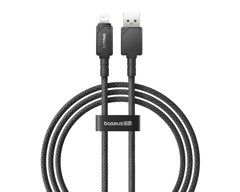 Кабел Baseus Unbreakable Series USB към Lightning 2.4A 2м P10355802111-01 - черен 3