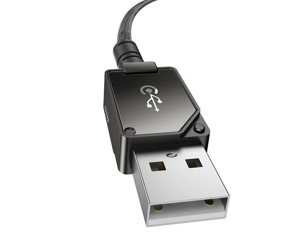 Кабел Baseus Unbreakable Series USB към Lightning 2.4A 2м P10355802111-01 - черен 8