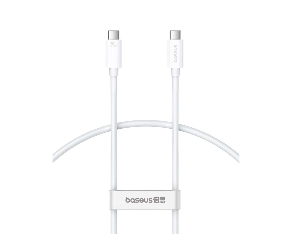 Кабел Кабел Baseus Superior Series 2 USB4 USB-C към USB-C кабел, 240W, 1m P10365200211-02 - бял 2