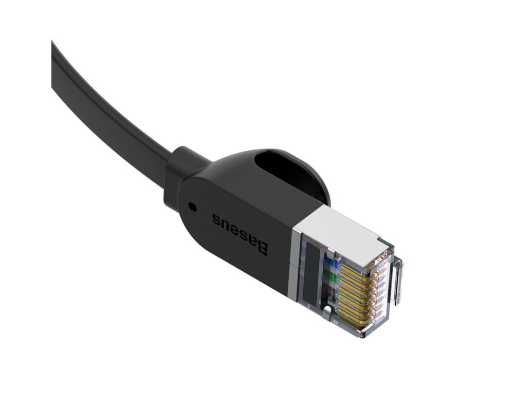 Мрежов кабел Baseus RJ45, Cat.6, 1м PCWL-B01 - черен 5