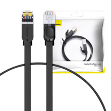  Baseus RJ45, Cat.6, 1м PCWL-B01 - черен 705102 PCWL-B01 на топ цена - PIC.bg