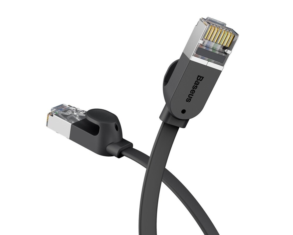 Мрежов кабел Baseus RJ45, Cat.6, 5м PCWL-D01 - черен 3