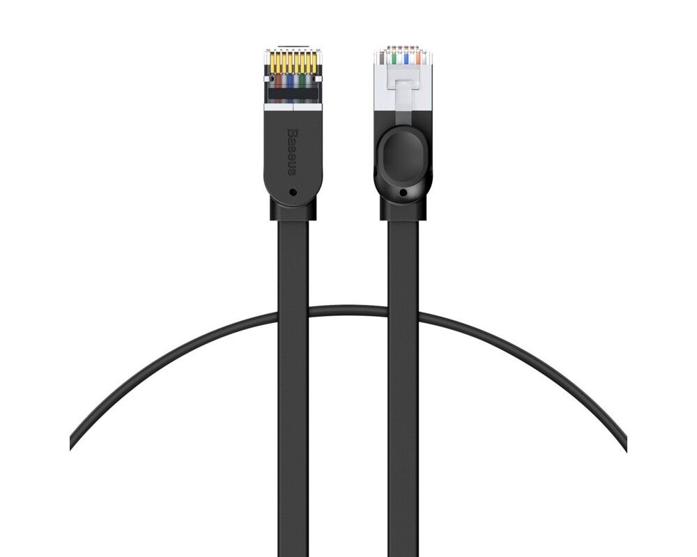 Мрежов кабел Baseus RJ45, Cat.6, 5м PCWL-D01 - черен 2