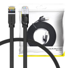  Baseus RJ45, Cat.6, 5м PCWL-D01 - черен 705103 PCWL-D01 на топ цена - PIC.bg