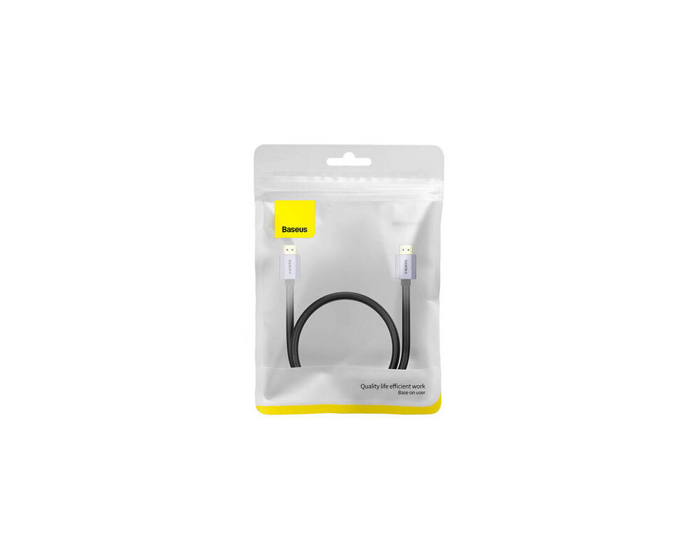 Кабел Кабел Baseus High Definition Series HDMI 2.0, 4K, 60Hz, 1.5m, WKGQ020101 - черен 7