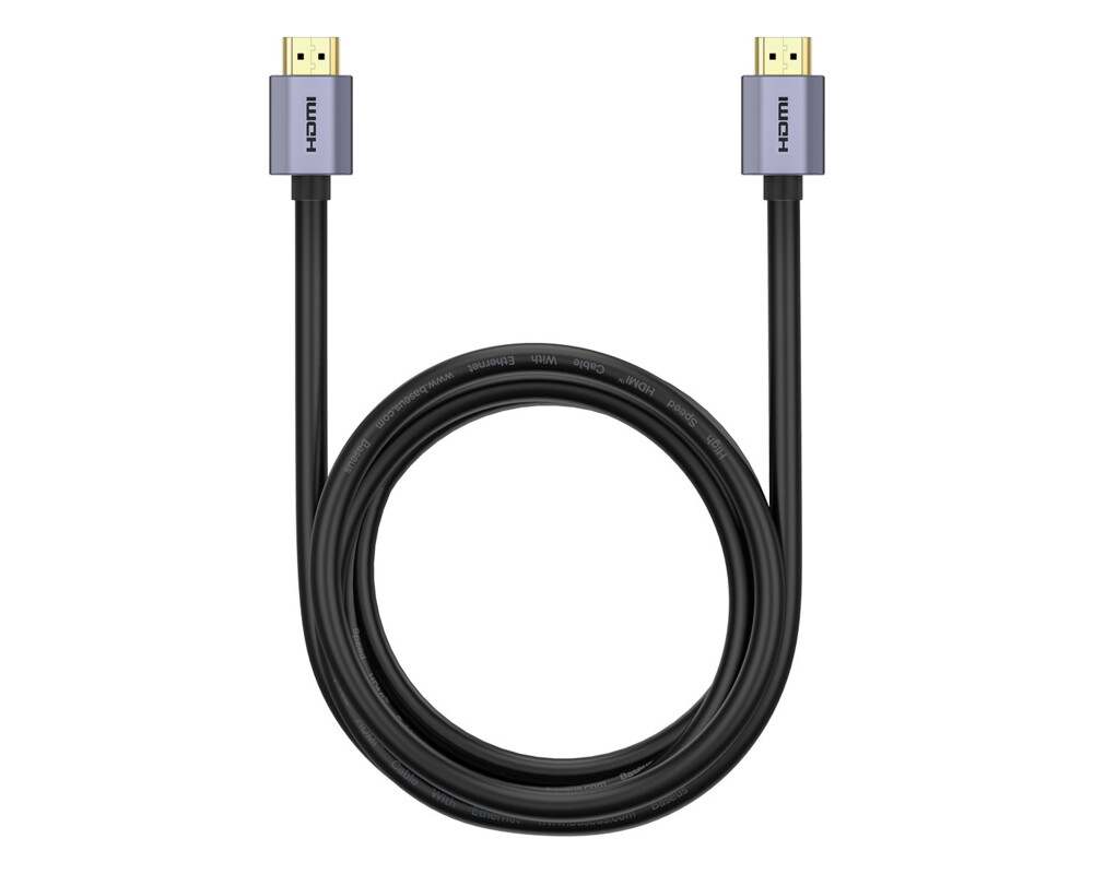 Кабел Кабел Baseus High Definition Series HDMI 2.0, 4K, 60Hz, 1.5m, WKGQ020101 - черен 2