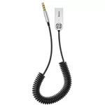 <span>Адаптери</span> Baseus Bluetooth Aux Jack 3.5mm за кола, черен <span class='catalog-num-in-name'>CABA01-01</span> - 