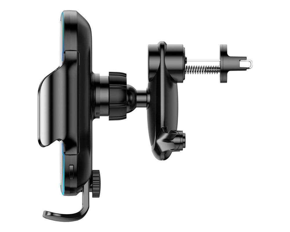 Стойка с безжично зареждане Baseus Smart Vehicle Bracket Qi 15W Air Vent Holder WXHW03-01 - черна 2