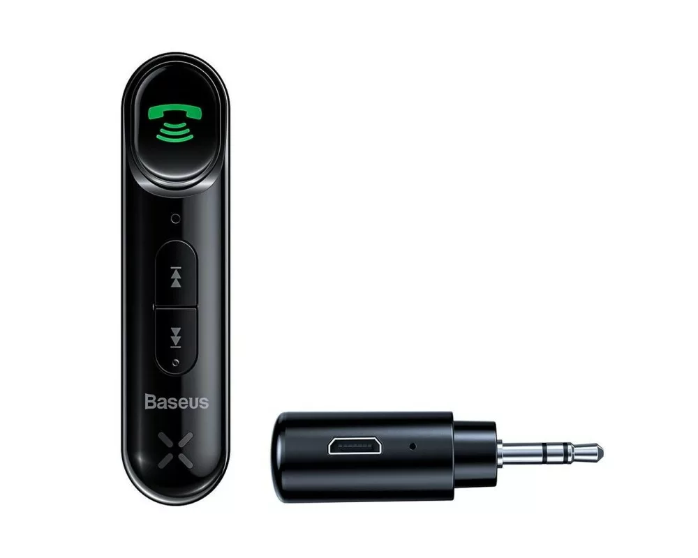 Адаптери Baseus Qiyin Bluetooth AUX мини жак за кола WXQY010001 - черен 4