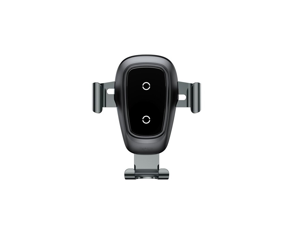 Стойка с безжично зареждане Baseus Metal Gravity Car Mount Phone Bracket Air Vent Holder Qi Charger WXYL-B0A - черна 2