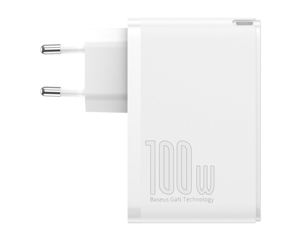 Зарядно Baseus GaN2 Pro 2x USB Type-C / 2x USB 100W CCGAN2P-L02 - бял 4