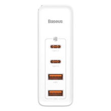  Baseus GaN2 Pro 2x USB Type-C / 2x USB 100W CCGAN2P-L02 - бял 708723 CCGAN2P-L02 на топ цена - PIC.bg