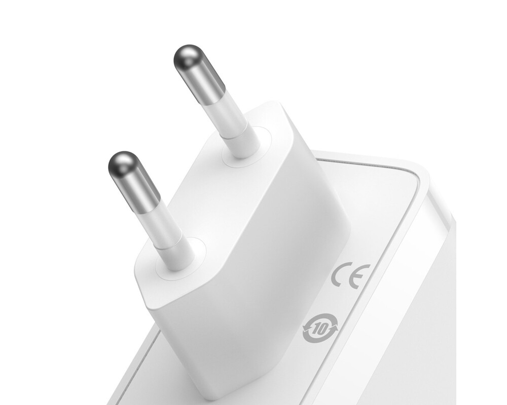 Зарядно Baseus GaN5 Pro fast charger 2xUSB-C+USB 140W CCGP100202 - бял 7