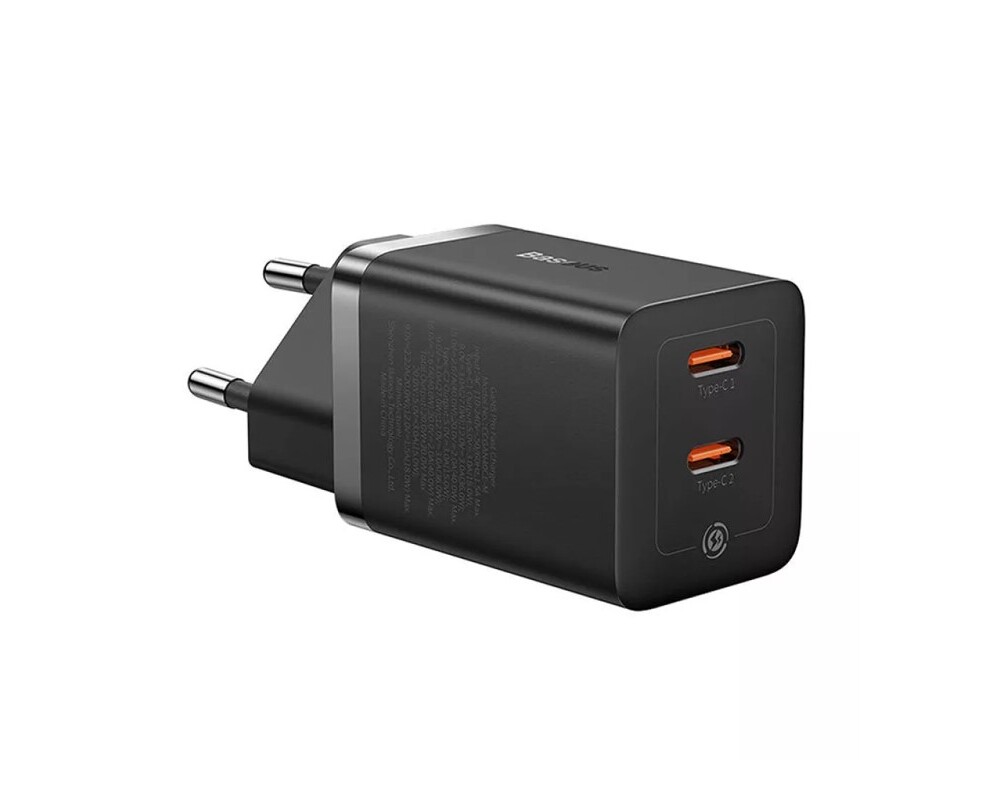 Зарядно Baseus GaN5 Pro 2xUSB-C 40W CCGP180101 - черно 2