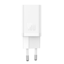  Baseus 40W, 2xUSB-C, GaN 5 CCGP180102 - бяло 708729 CCGP180102 на топ цена - PIC.bg