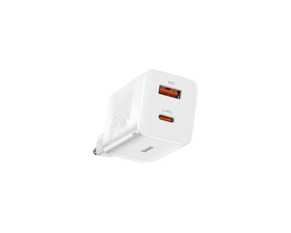 Зарядно Baseus Super Pro USB-A към USB-C 30W CCSUPP-E02 - бяло 3