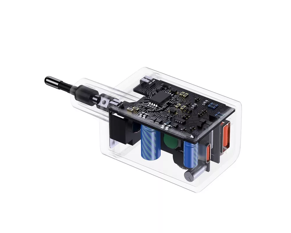 Зарядно Baseus Super Pro USB-A към USB-C 30W CCSUPP-E02 - бяло 6