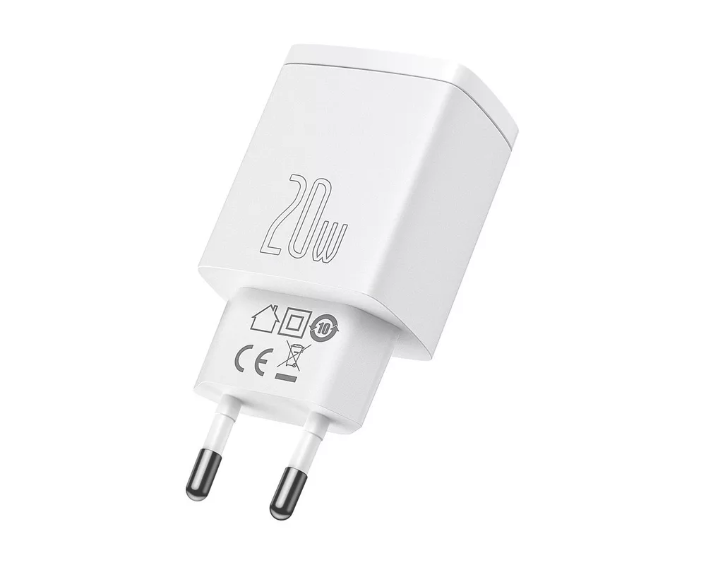 Зарядно Baseus USB към USB Type C 20W 3A Quick Charge 3.0 CCXJ-B02 - бяло 4