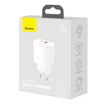 Зарядно Baseus USB към USB Type C 20W 3A Quick Charge 3.0 CCXJ-B02 - бяло 5