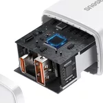 Зарядно Baseus USB към USB Type C 20W 3A Quick Charge 3.0 CCXJ-B02 - бяло 6